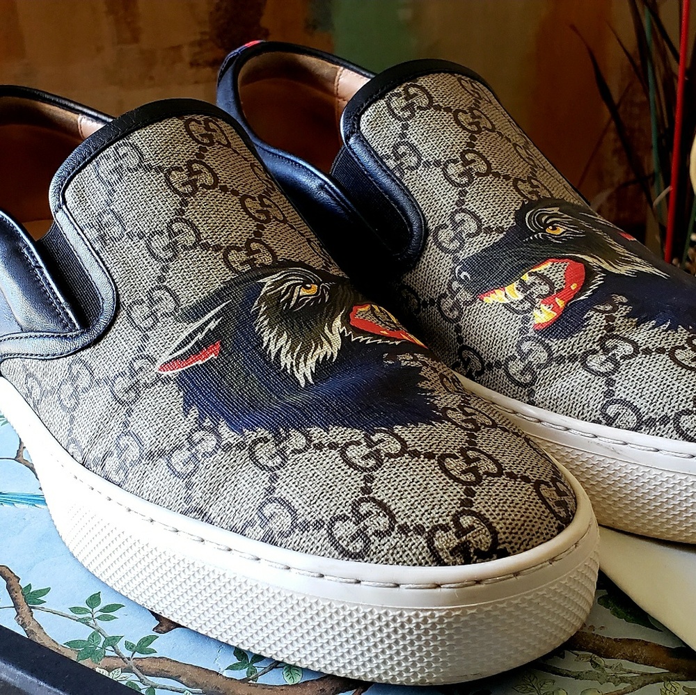 Mens Gucci Wolf Dublins
